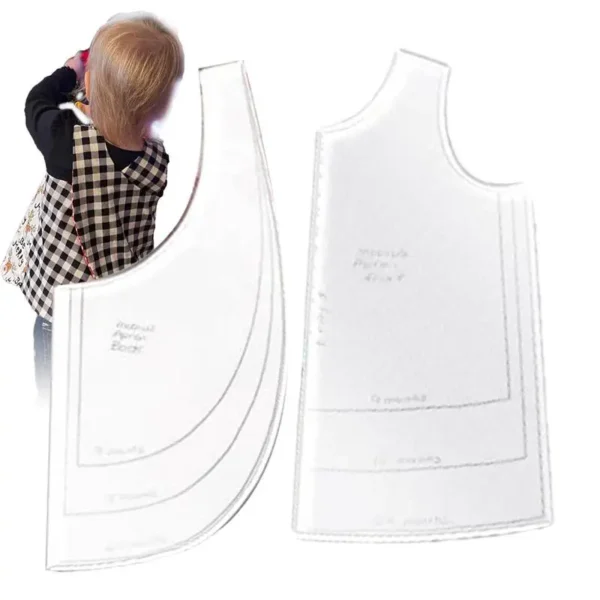 Quilting Rulers And Templates Quilting Template For Kids Clothes Reusable Reversible Vest Sewing Template Easy Sewing Patterns